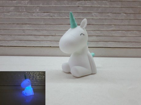 מנורת לילה חד קרן Unicorn לחדר ילדים הפעלה סוללות