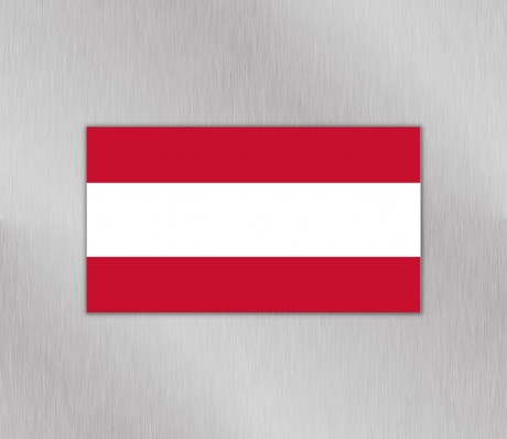 מגנט דגל אוסטריה למקרר ולוח מתכת