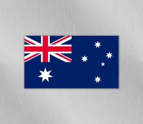 מגנט דגל אוסטרליה למקרר ולוח מתכת