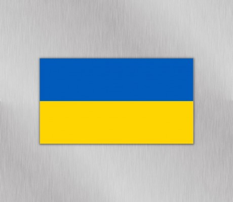 מגנט דגל אוקראינה למקרר ולוח מתכת