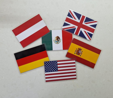 סטים מגנטים דגלים למקרר ולוח מתכת